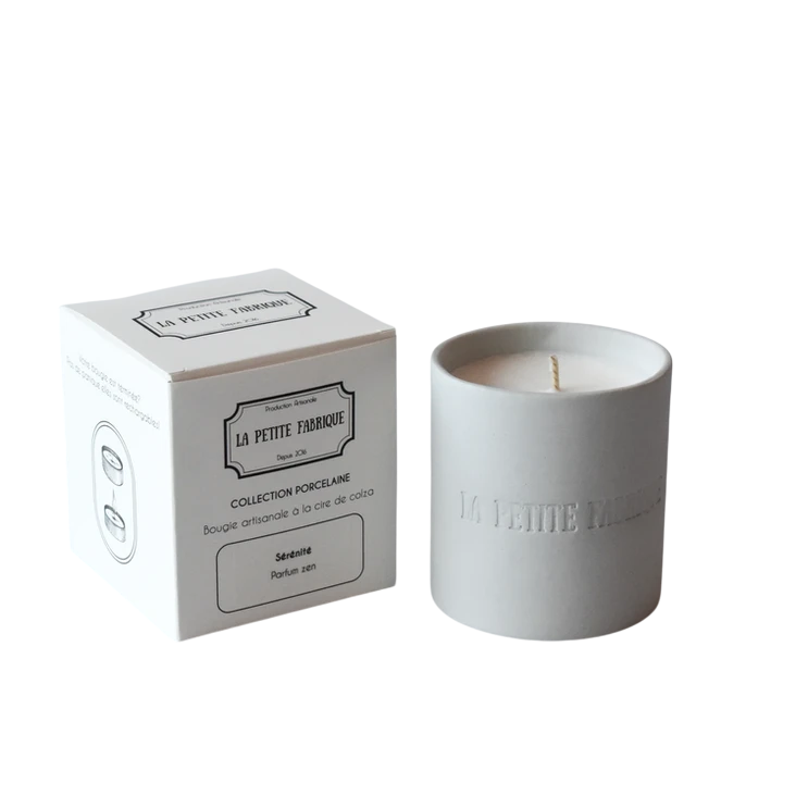 La Petite Fabrique Bougie porcelaine "Sérénité" 