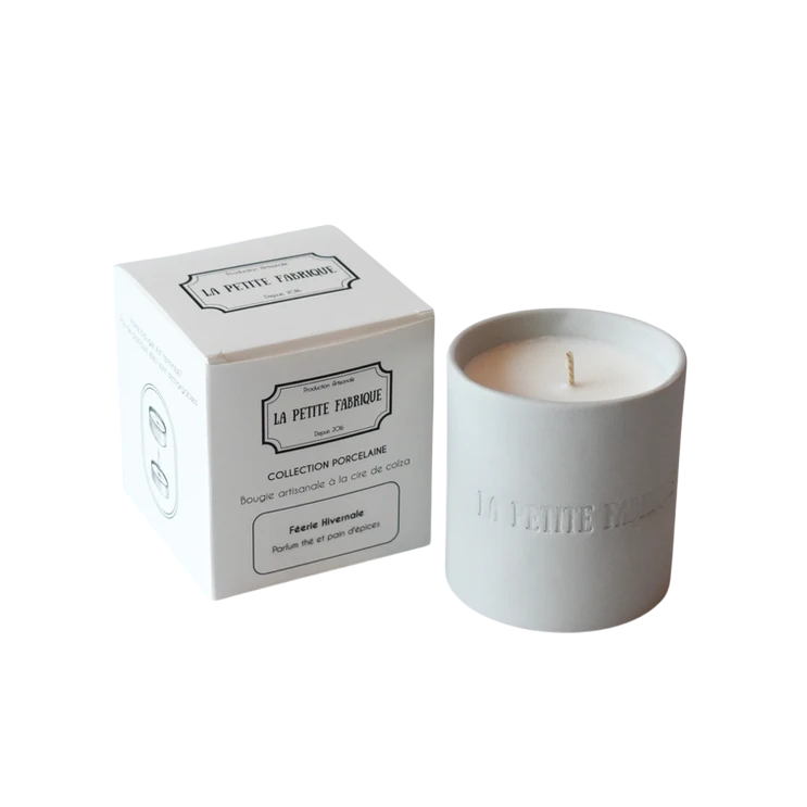 La Petite Fabrique Bougie porcelaine "Féerie Hivernale" 