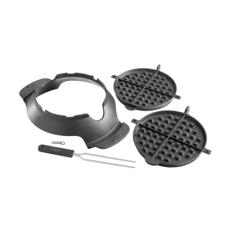 Weber Système de BBQ Gourmet - Insert gaufrier & croque-monsieur / sandwich Weber 8849