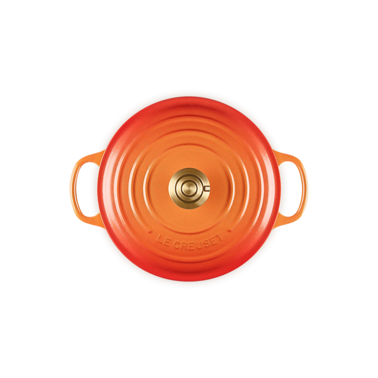 Le Creuset Cocotte ronde 24cm Flamme Dorée 100 ans
