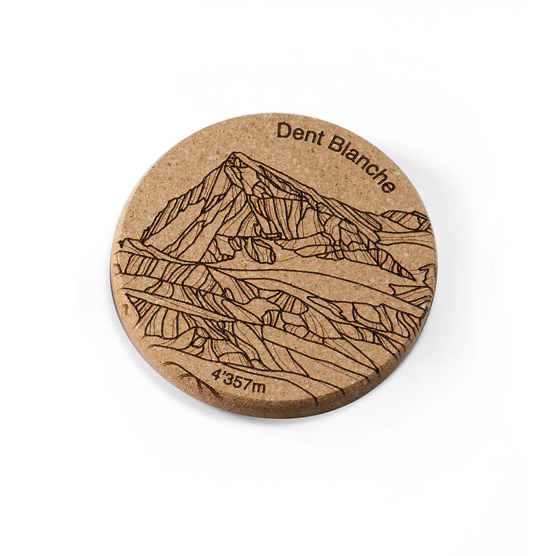Dessous de verre Alpinte 6 pièces