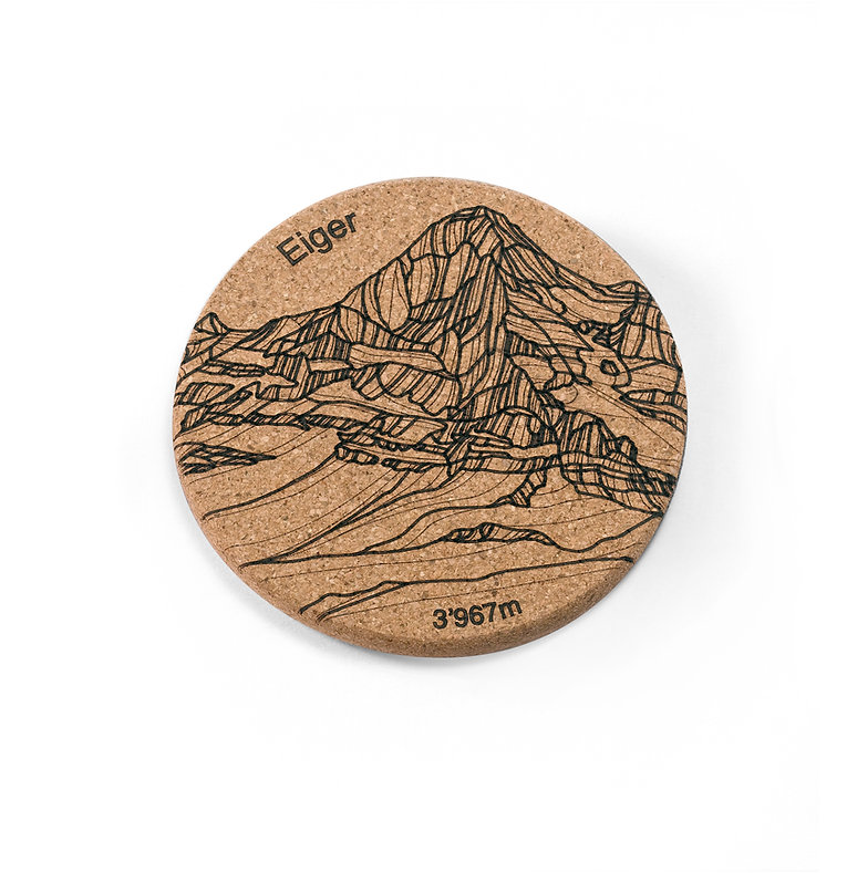 Dessous de verre Alpinte 6 pièces