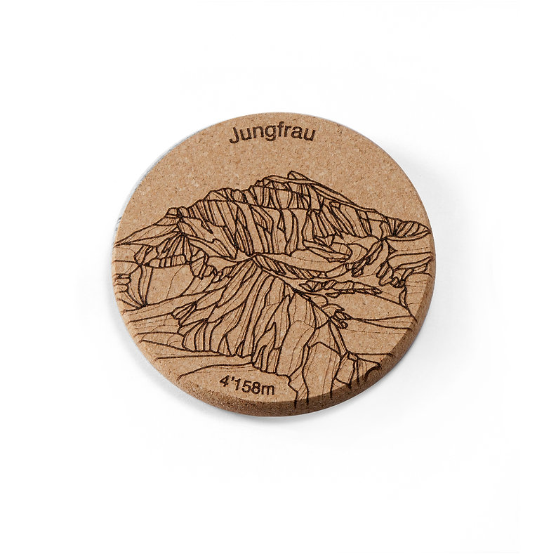 Dessous de verre Alpinte 6 pièces