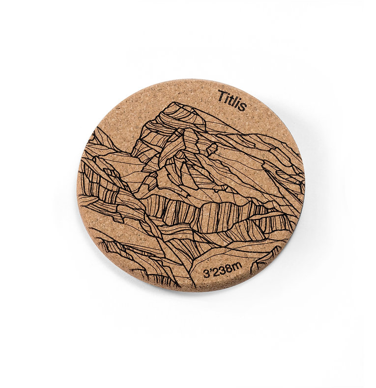 Dessous de verre Alpinte 6 pièces