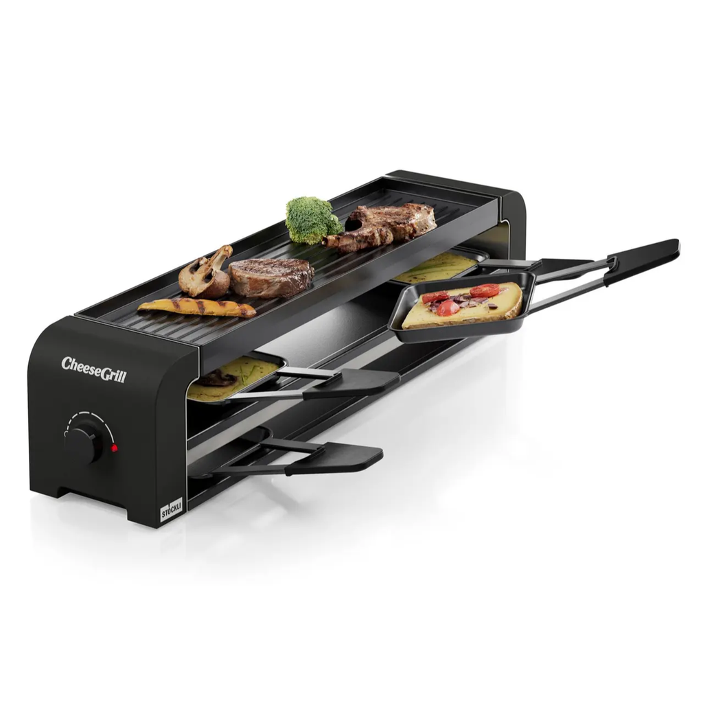 Stöckli CheeseGrill 4 pers. - Noir