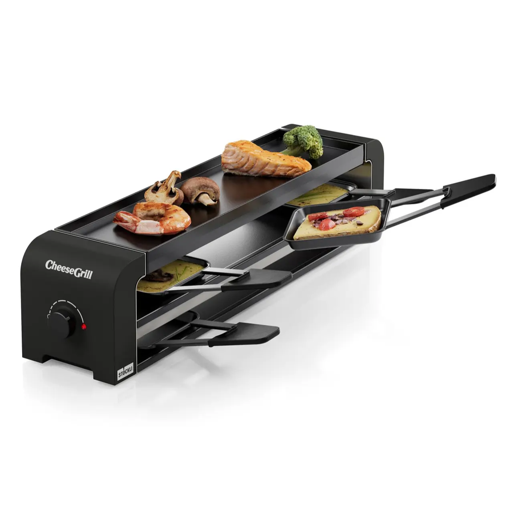 Stöckli CheeseGrill 4 pers. - Noir