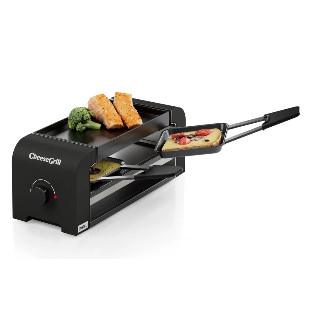Stöckli CheeseGrill 2 pers. - Noir
