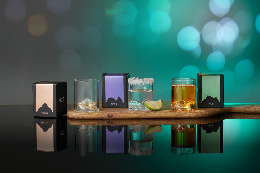 Coffret Alpinte verres à shot - 6 verres