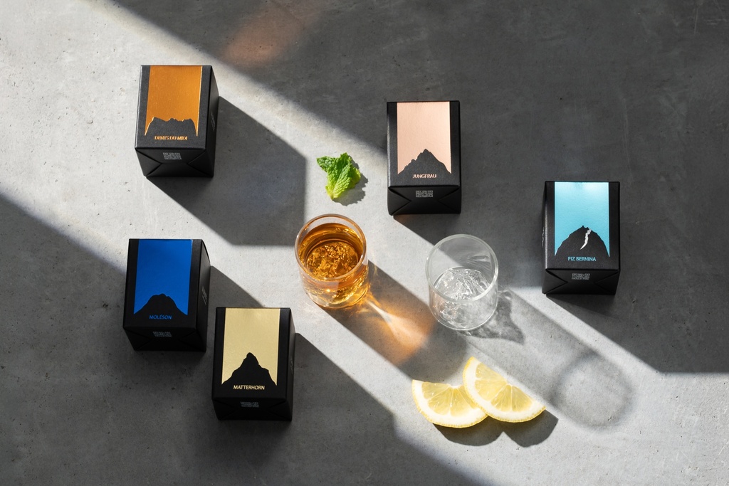 Coffret Alpinte verres à shot - 6 verres