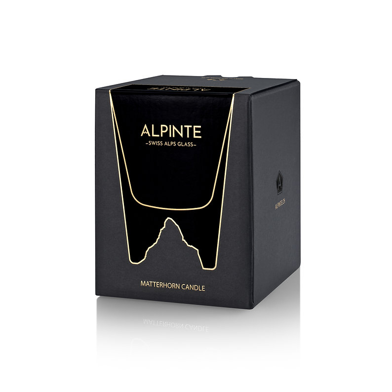Bougie Alpinte Septembre en or - Matterhorn