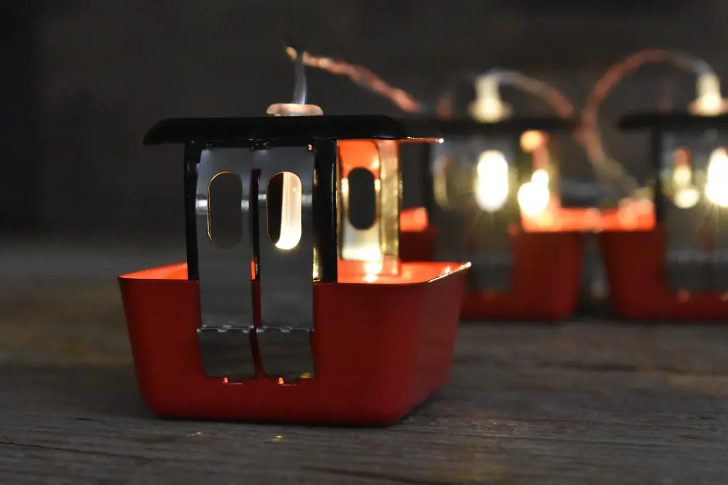 Lumière des Alpes LED Guirlande «Telecabine / Gondel» XXL