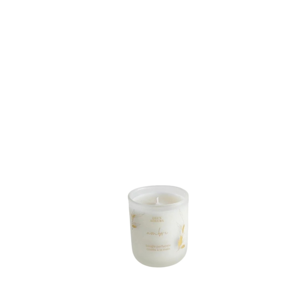 Deux Soeurs bougie Ambre - taille S 