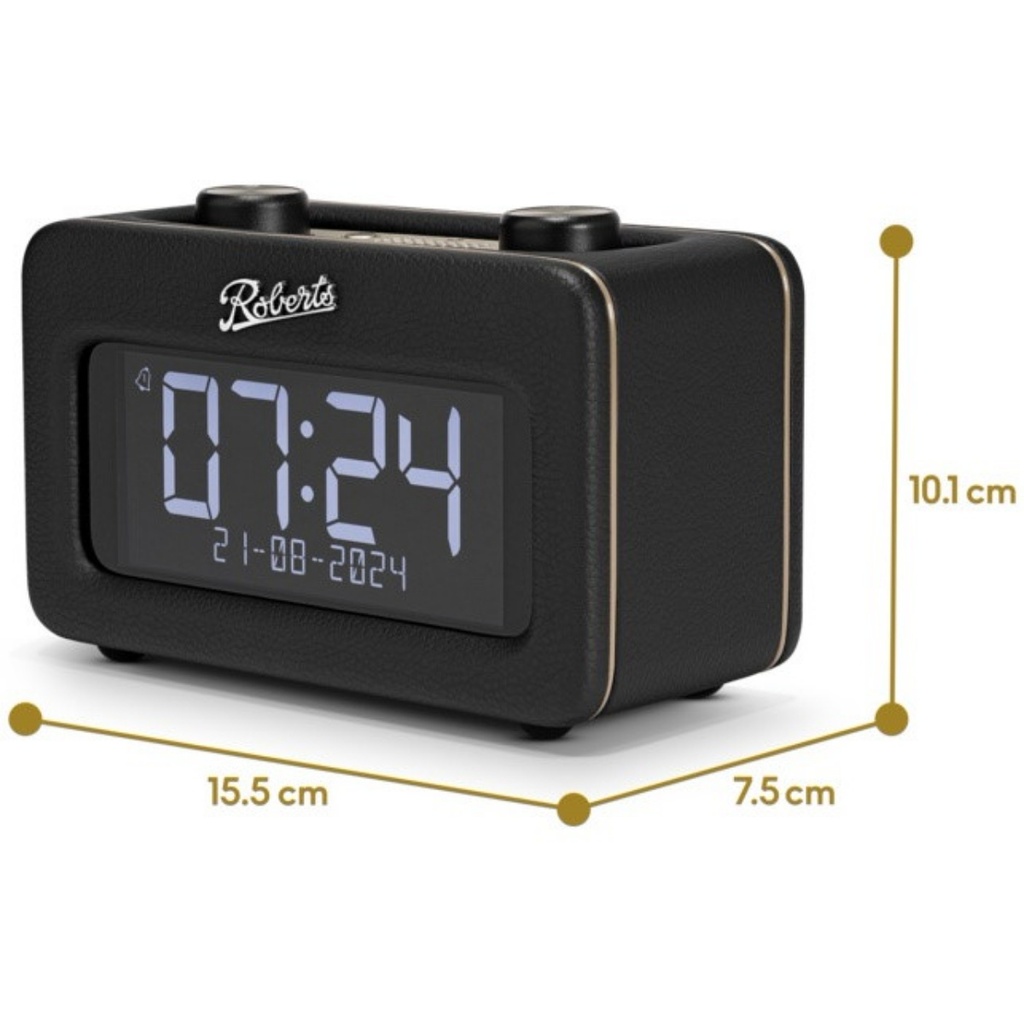 Roberts Radio réveil Roberts Revival Rest DAB+ - noir