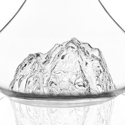 Alaskan Maker Carafe à décanter Topographic Mt Blanc