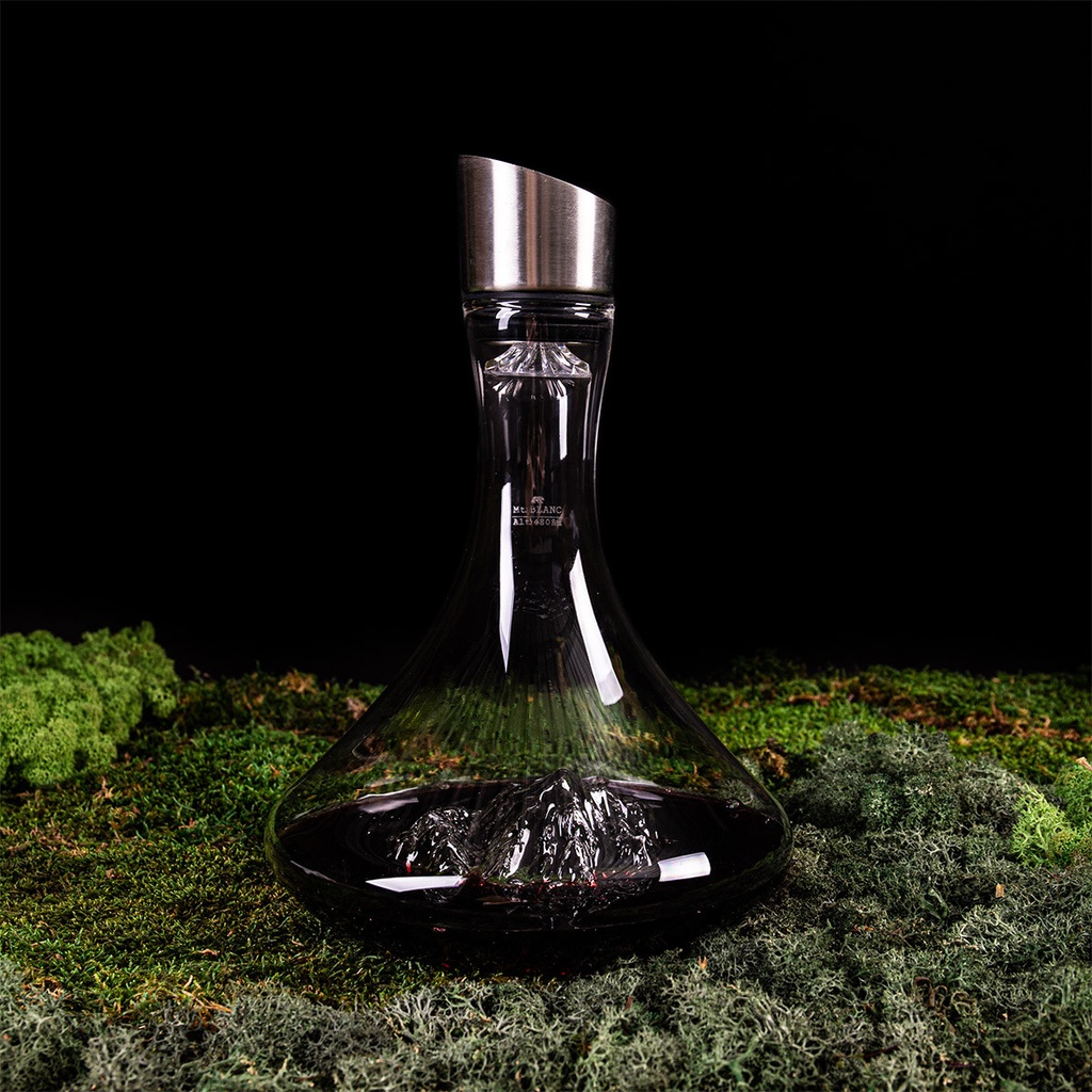 Alaskan Maker Carafe à décanter Topographic Mt Blanc