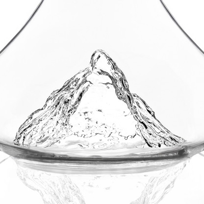 Alaskan Maker Carafe à décanter Topographic Mt Matterhorn
