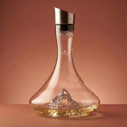 Alaskan Maker Carafe à décanter Topographic Mt Matterhorn