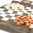 Alaskan Maker Jeu d'échec & Dames ROOK Kaki