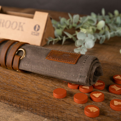 Alaskan Maker Jeu d'échec & Dames ROOK Kaki