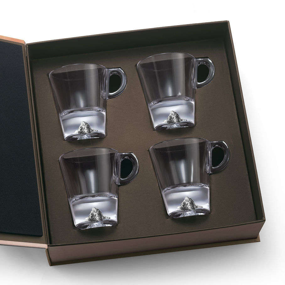 Alpinte Set Espresso Matterhorn - 4 tasses