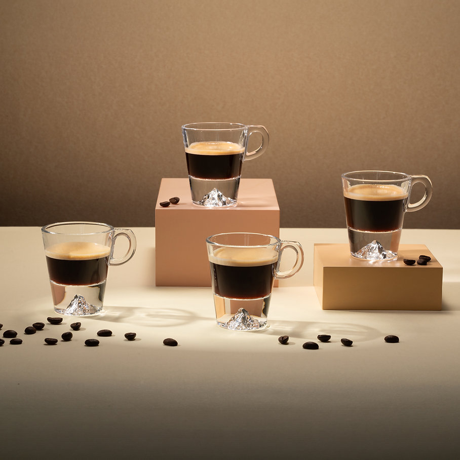 Alpinte Set Espresso Matterhorn - 4 tasses