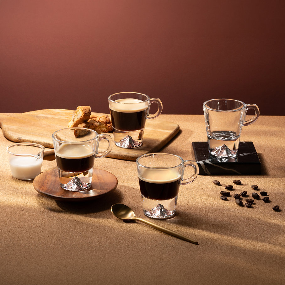 Alpinte Set Espresso Matterhorn - 4 tasses