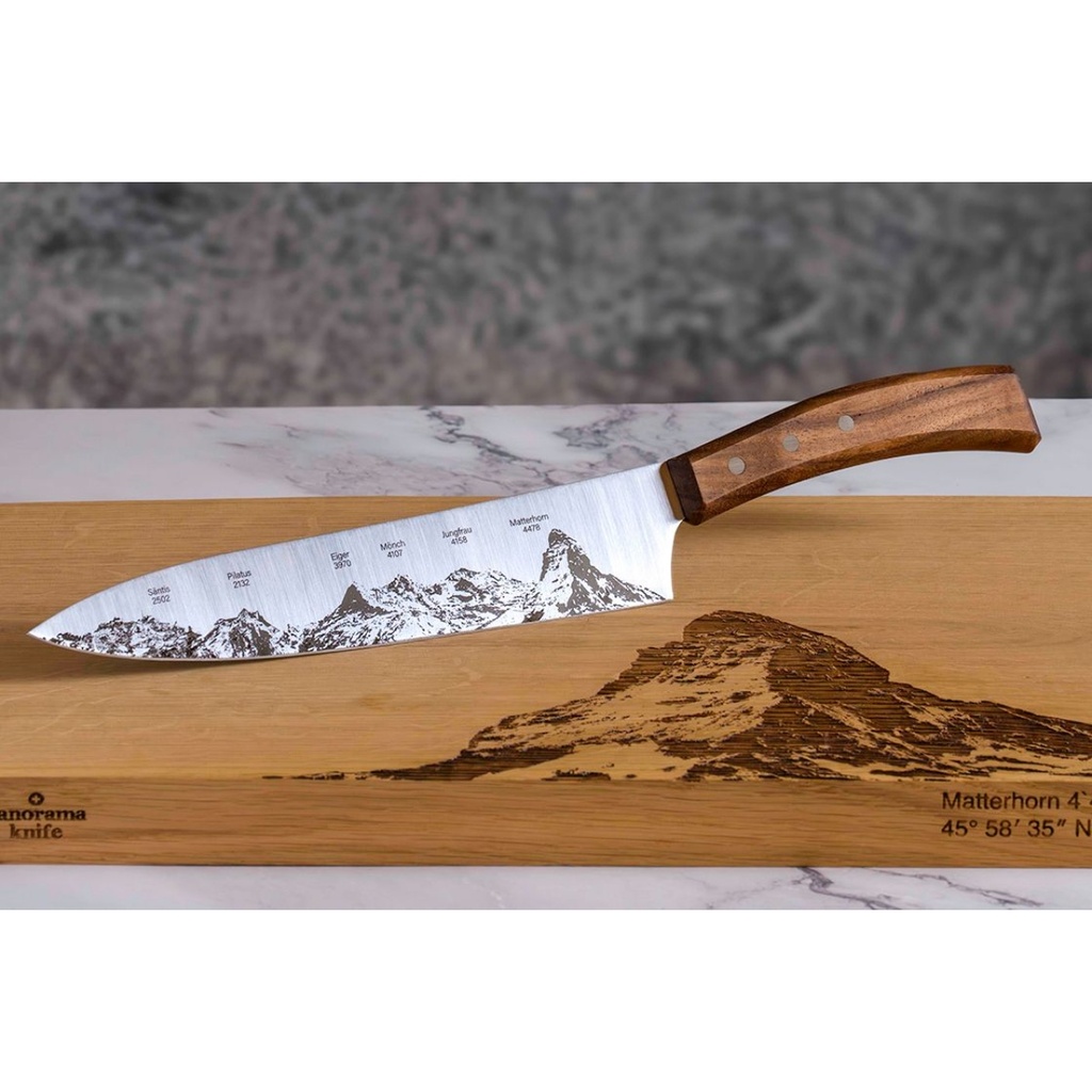 Panorama Knife Best of Switzerland, Couteau Chef