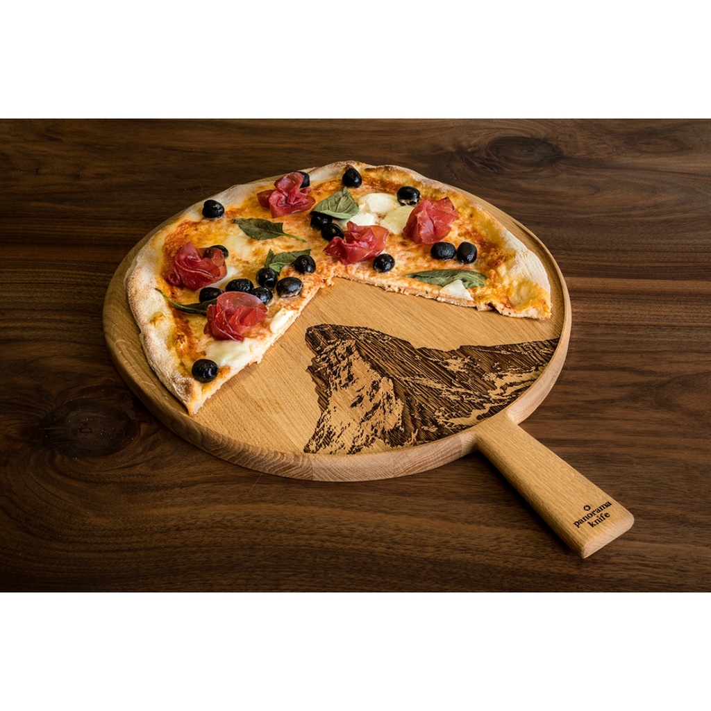 Panorama Knife Mont Cervin, Planche à pizza ou apéro