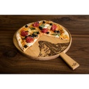 Panorama Knife Mont Cervin, Planche à pizza ou apéro