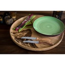 Panorama Knife Mont Cervin, Planche en bois ronde XL