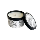 La Petite Fabrique Bougie métal noir "Joyeux anniversaire" 180gr