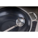 Berndorf Wok avec fond plat 32cm