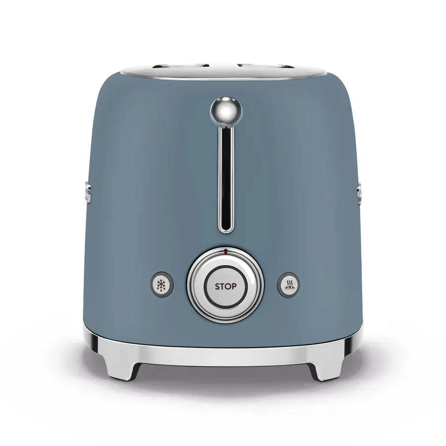 Smeg Toaster 2 tranches TSF01SBMEU - Storm Blue mat