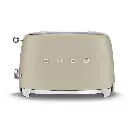Smeg Toaster 2 tranches TSF01MLMEU - Beige mat