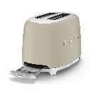 Smeg Toaster 2 tranches TSF01MLMEU - Beige mat