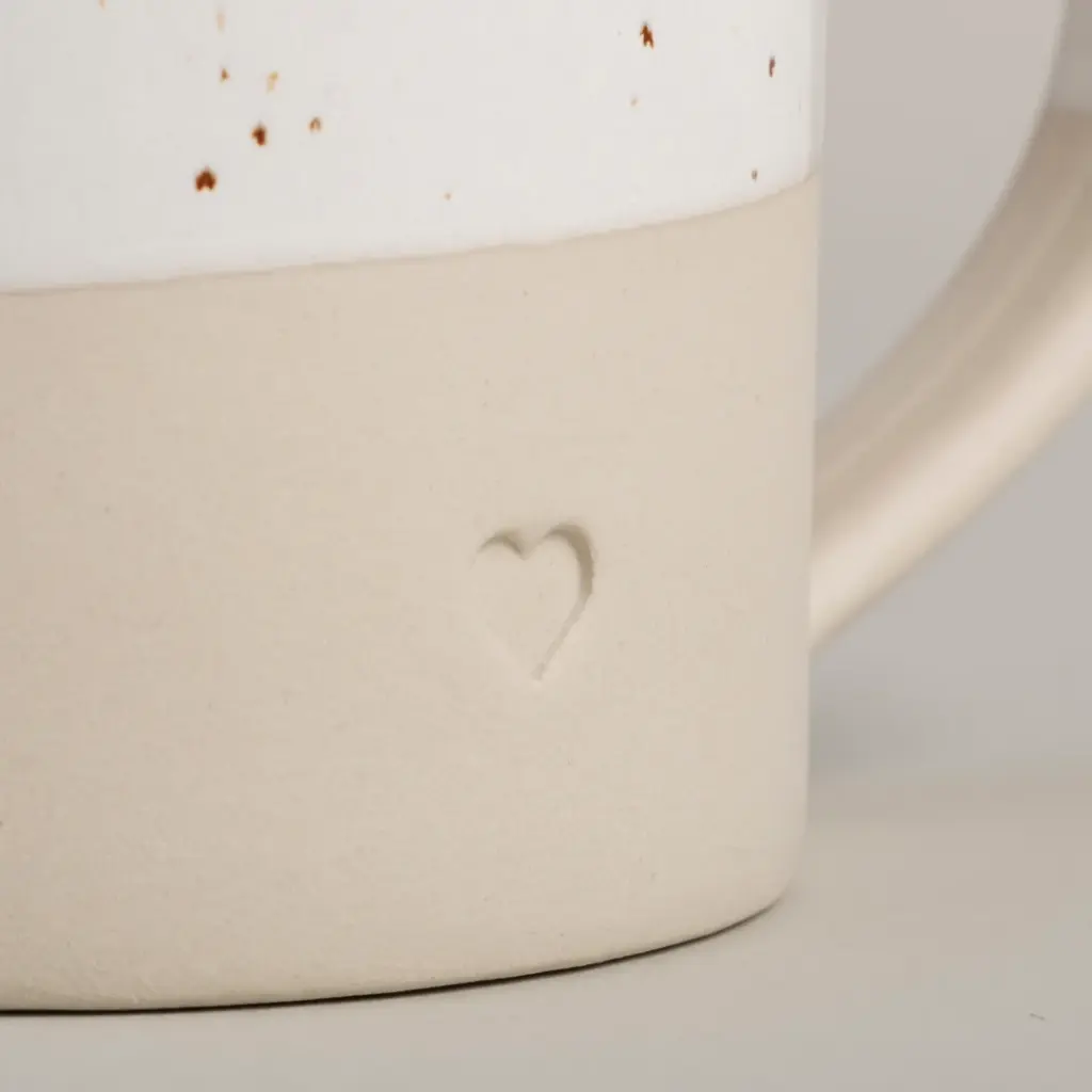 Eulenschnitt Tasse cœur