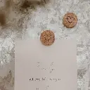 Eulenschnitt Aimants en bois cœur en lot de 3