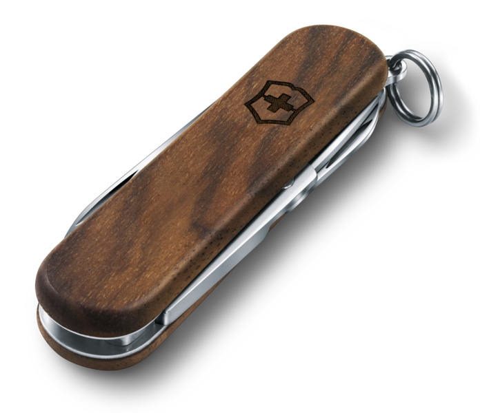Victorinox Classic SD Wood, 58 mm, brun