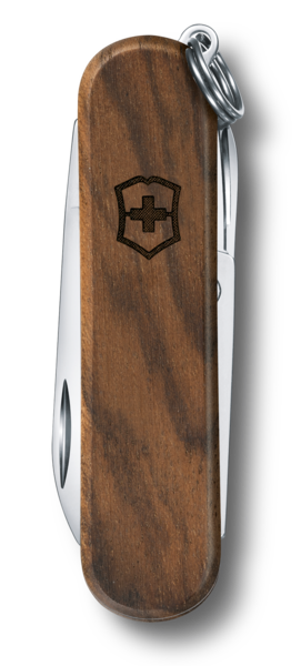 Victorinox Classic SD Wood, 58 mm, brun