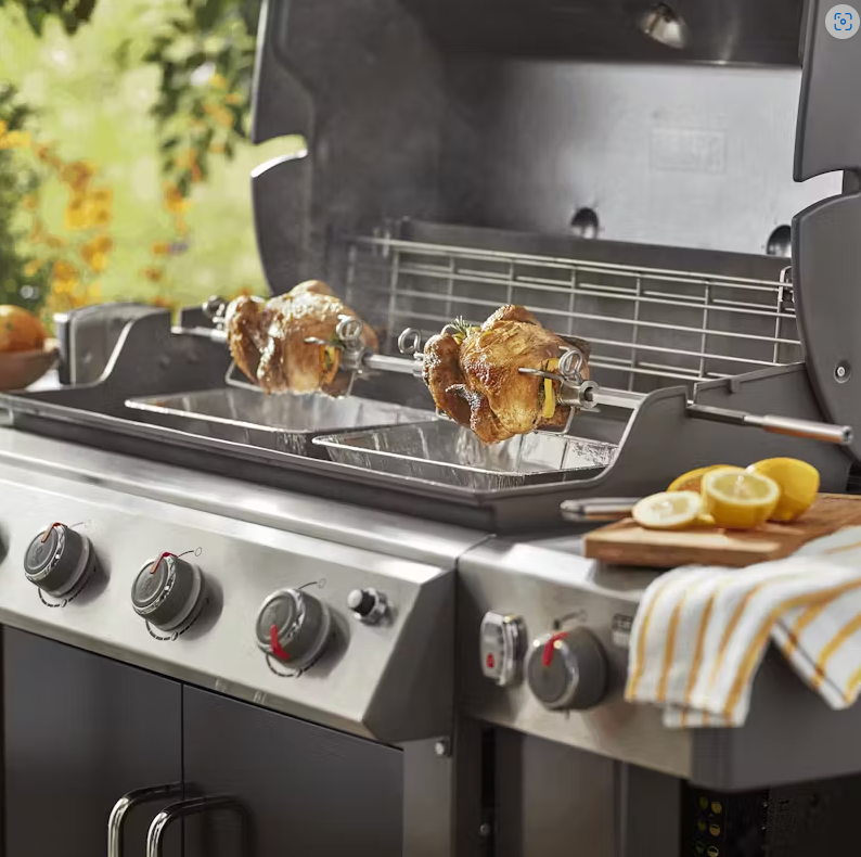 Weber Tourne-broche, pour Série Genesis II 400 et 600