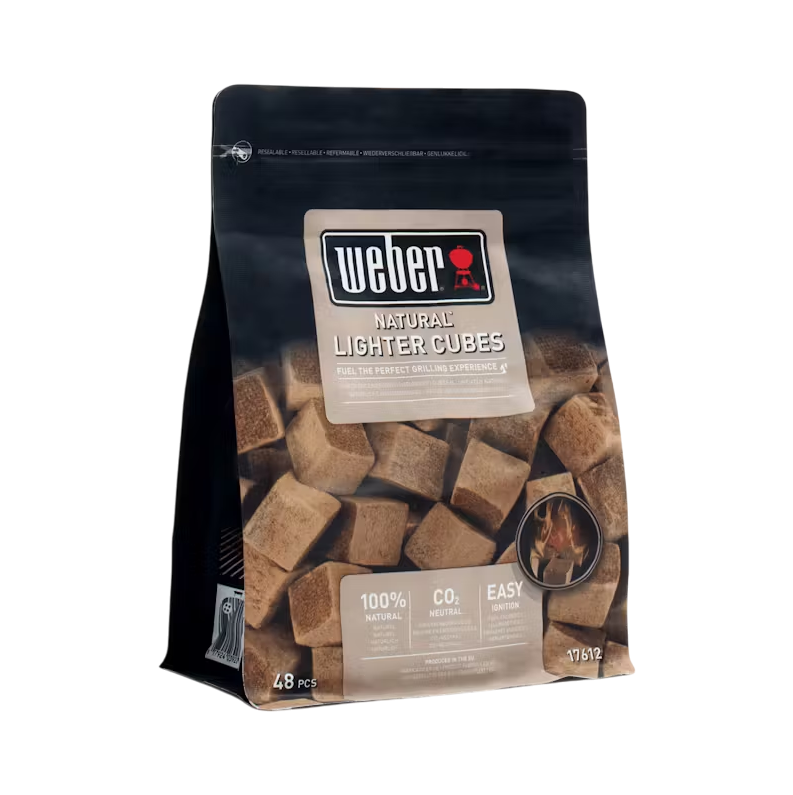 Weber Cubes d’allumage bruns - écologique