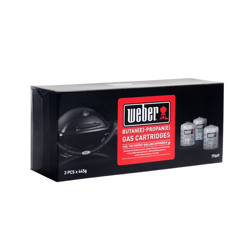 Weber cartouche de gaz lot de 3