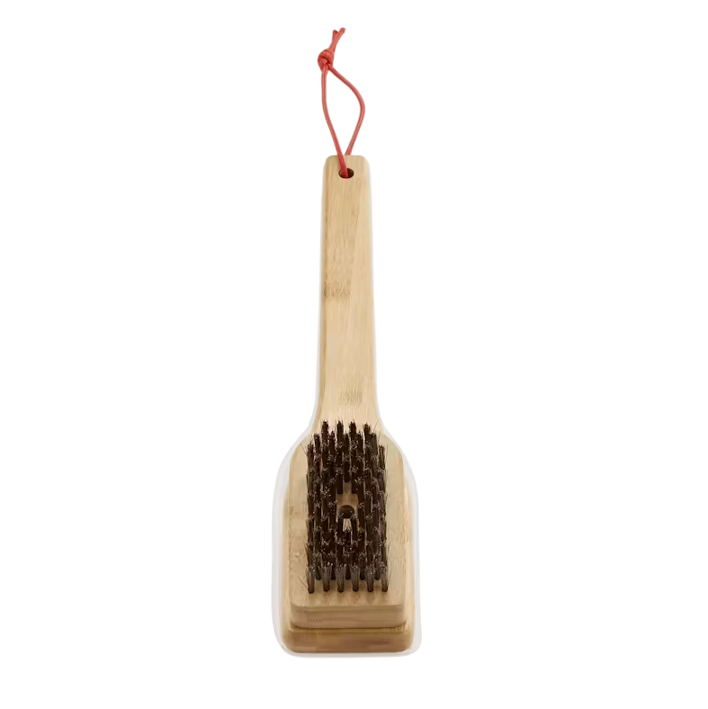 Weber Brosse de nettoyage - poignée bambou, 30 cm
