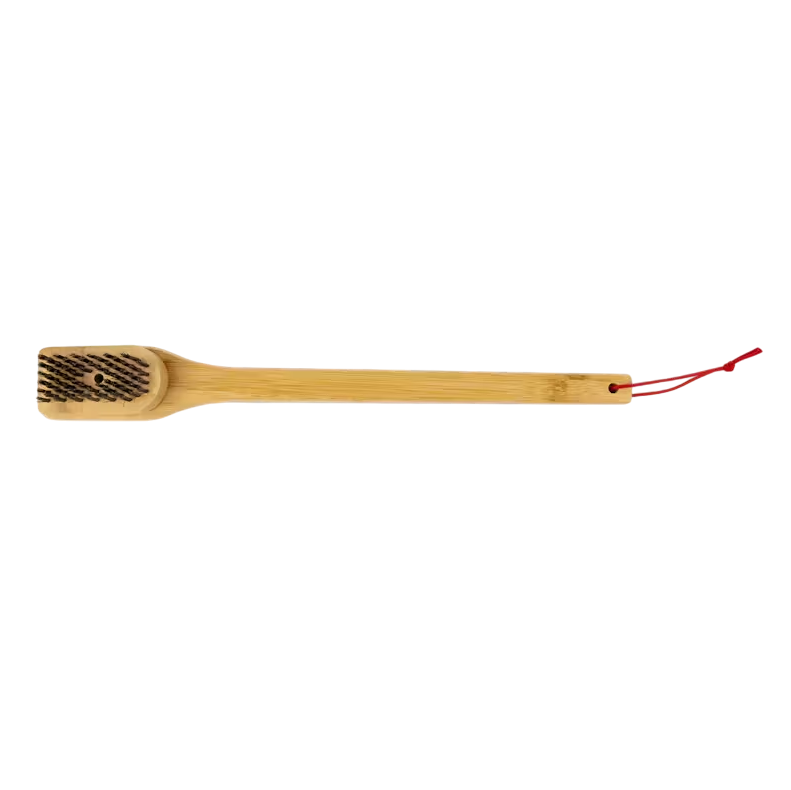Weber Brosse de nettoyage - poignée bambou, 46 cm