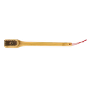 Weber Brosse de nettoyage - poignée bambou, 46 cm