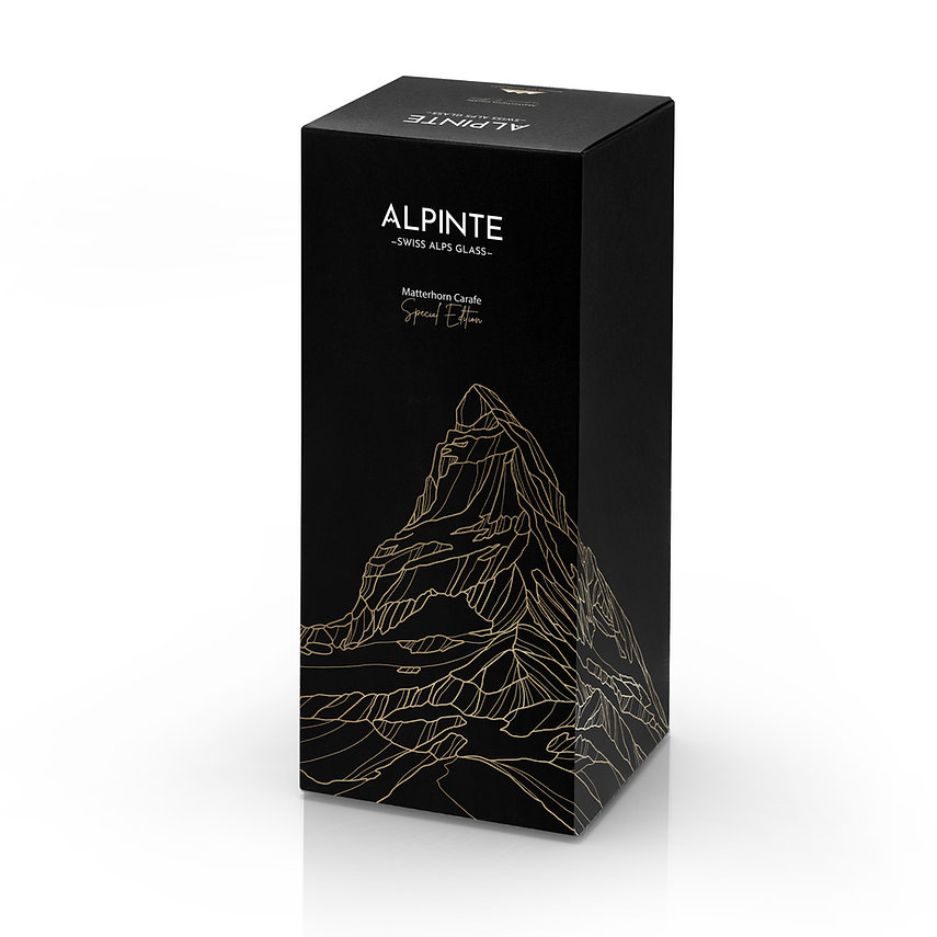 Carafe Alpinte Matterhorn avec bouchon