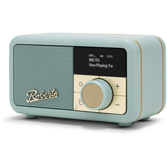 Roberts Revival Petite 2 DAB+ Radio - duck egg blue