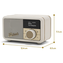 Roberts Revival Petite 2 DAB+ Radio - pastel cream