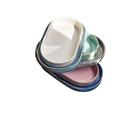 Petit plat de service traditionnel turquoise