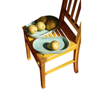 Petit plat de service traditionnel turquoise